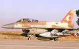 [ẢNH] Tiêm kích F-16I Israel uy hiếp tàu Thổ Nhĩ Kỳ bằng tên lửa Delilah