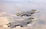 [ẢNH] F-16 Thổ Nhĩ Kỳ vội vã rút lui khi bị Pantsir-S1 đe dọa bắn hạ?
