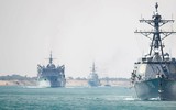[ẢNH] Hạm đội Mỹ vội vã rời eo biển Hormuz trước nguy cơ Iran dội 