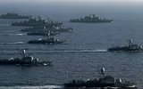 [ẢNH] Hạm đội Mỹ vội vã rời eo biển Hormuz trước nguy cơ Iran dội 