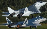 [ẢNH] Báo Mỹ: Tiêm kích tàng hình Su-57 Nga 