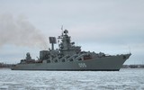 [ẢNH] S-300 trên tuần dương hạm Nguyên soái Ustinov khiến F-35 của Anh không dám cất cánh?
