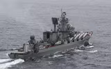 [ẢNH] Tuần dương hạm Nga tiến vào Địa Trung Hải khi quân đội Syria chuẩn bị đánh lớn