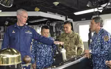 [ẢNH] Cảnh sát biển Việt Nam thăm tàu tuần tra USCGC John Midgett sắp được Mỹ bàn giao