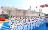 [ẢNH] Tàu đổ bộ Type 075 Trung Quốc vẫn ngổn ngang sau 4 tháng hạ thủy