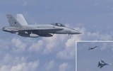[ẢNH] Su-27 Nga suýt gặp thảm họa khi cố gắng chặn máy bay NATO