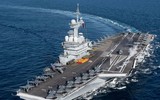[ẢNH] Tàu sân bay Pháp bất ngờ tiếp cận Syria ở khoảng cách 