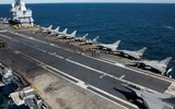 [ẢNH] Tàu sân bay Pháp bất ngờ tiếp cận Syria ở khoảng cách 