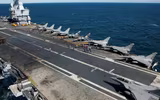 [ẢNH] Tàu sân bay Pháp bất ngờ tiếp cận Syria ở khoảng cách 