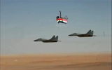 [ẢNH] Không quân Syria oanh kích dữ dội trạm kiểm soát Thổ Nhĩ Kỳ vừa thiết lập tại Idlib
