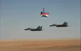 [ẢNH] Không quân Syria oanh kích dữ dội trạm kiểm soát Thổ Nhĩ Kỳ vừa thiết lập tại Idlib