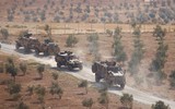[ẢNH] Không quân Syria oanh kích dữ dội trạm kiểm soát Thổ Nhĩ Kỳ vừa thiết lập tại Idlib