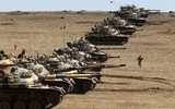 [ẢNH] Quân đội Syria gặp nguy khi hơn 100 xe tăng Thổ Nhĩ Kỳ đã tràn vào Idlib?