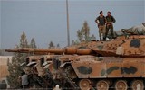 [ẢNH] Quân đội Syria gặp nguy khi hơn 100 xe tăng Thổ Nhĩ Kỳ đã tràn vào Idlib?