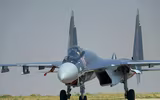 [ẢNH] Su-35 Nga suýt bắn hạ F-16 Thổ Nhĩ Kỳ trên bầu trời Syria?