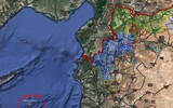 [ẢNH] Tàu sân bay Pháp uy hiếp nghiêm trọng căn cứ quân sự Nga tại Syria