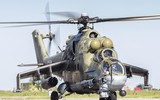 [ẢNH] Thổ Nhĩ Kỳ bắn hạ trực thăng Mi-24P của Nga trên bầu trời Syria