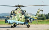 [ẢNH] Thổ Nhĩ Kỳ bắn hạ trực thăng Mi-24P của Nga trên bầu trời Syria