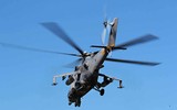 [ẢNH] Thổ Nhĩ Kỳ bắn hạ trực thăng Mi-24P của Nga trên bầu trời Syria