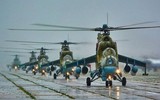 [ẢNH] Thổ Nhĩ Kỳ bắn hạ trực thăng Mi-24P của Nga trên bầu trời Syria