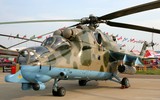 [ẢNH] Thổ Nhĩ Kỳ bắn hạ trực thăng Mi-24P của Nga trên bầu trời Syria