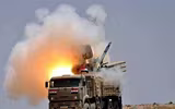[ẢNH] Pantsir-S1 Syria phóng 9 quả đạn mới chặn nổi 1 tên lửa Israel