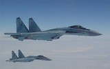 [ẢNH] Su-35 Nga cấp tốc cất cánh đánh chặn F-16 Israel sau khi S-300 bị qua mặt