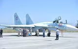 [ẢNH] Su-35 Nga cấp tốc cất cánh đánh chặn F-16 Israel sau khi S-300 bị qua mặt