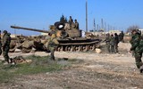 [ẢNH] Chiến hạm Nga dội mưa tên lửa hành trình Kalibr vào thành phố Aleppo