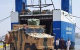 [ẢNH] Sự thật tàu chở vũ khí Thổ Nhĩ Kỳ bị bắn cháy ngay khi cập cảng Tripoli