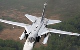[ẢNH] F-16 Thổ Nhĩ Kỳ đánh chặn, dọa bắn hạ Su-24 Nga trên bầu trời Syria