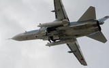 [ẢNH] F-16 Thổ Nhĩ Kỳ đánh chặn, dọa bắn hạ Su-24 Nga trên bầu trời Syria