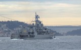 [ẢNH] Thổ Nhĩ Kỳ sẵn sàng đóng eo biển Bosphorus với tàu Nga, bất chấp công ước quốc tế