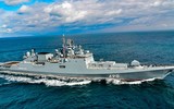 [ẢNH] Hải quân Nga tập trung lực lượng lớn ngoài khơi Syria, sẵn sàng tung đòn hủy diệt