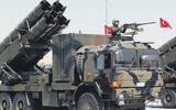 [ẢNH] Thổ Nhĩ Kỳ ào ạt phóng tên lửa hạng nặng vào vị trí của quân đội Syria