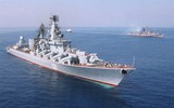 [ẢNH] Hải quân Nga tập trung lực lượng lớn ngoài khơi Syria, sẵn sàng tung đòn hủy diệt