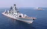 [ẢNH] Hải quân Nga tập trung lực lượng lớn ngoài khơi Syria, sẵn sàng tung đòn hủy diệt