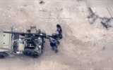 [ẢNH] 'Quái thú' Pantsir-S1 Syria bị 'bẻ nanh vuốt' vì Thổ Nhĩ Kỳ chế áp điện tử
