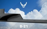 [ẢNH] Bất ngờ lớn khi oanh tạc cơ tàng hình B-21 Raider có khả năng không chiến như tiêm kích