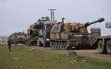 [ẢNH] Thổ Nhĩ Kỳ nã pháo dữ dội vào quân đội Syria, chấm dứt thỏa thuận ngừng bắn