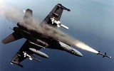 [ẢNH] Tàu sân bay Mỹ ‘khoe cơ bắp’ răn đe, sau khi Iran suýt bắn hạ ‘ong bắp cày’ F/A-18