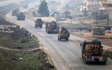 [ẢNH] Đoàn xe Thổ Nhĩ Kỳ lại bị tấn công ở miền Nam Idlib gây thiệt hại nặng