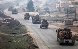 [ẢNH] Đoàn xe Thổ Nhĩ Kỳ lại bị tấn công ở miền Nam Idlib gây thiệt hại nặng