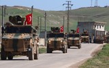 [ẢNH] Đoàn xe Thổ Nhĩ Kỳ lại bị tấn công ở miền Nam Idlib gây thiệt hại nặng