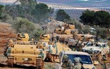 [ẢNH] Đoàn xe Thổ Nhĩ Kỳ lại bị tấn công ở miền Nam Idlib gây thiệt hại nặng