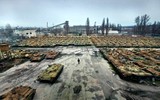 [ẢNH] Ukraine phục hồi số lượng lớn chiến xa chủ lực từ 