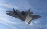 [ẢNH] Su-57 Nga lộ bí mật lớn sau video phóng thử tên lửa không đối không