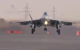 [ẢNH] Su-57 Nga lộ bí mật lớn sau video phóng thử tên lửa không đối không