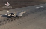 [ẢNH] Su-57 Nga lộ bí mật lớn sau video phóng thử tên lửa không đối không
