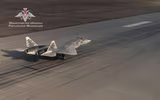 [ẢNH] Su-57 Nga lộ bí mật lớn sau video phóng thử tên lửa không đối không